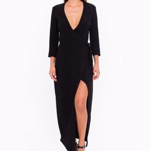 American Apparel Julliard Wrap Dress